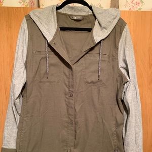 North face button down